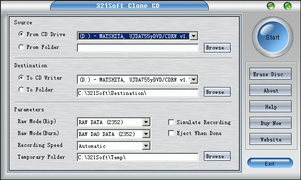 Clone your important Data CD, Video CD, Audio CD quickly and easily for backup