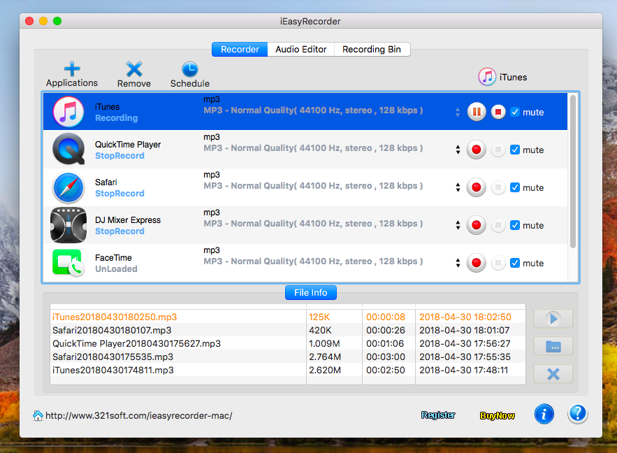 iEasyRecorder for Mac 4.0.2