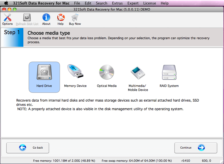 321Soft Data Recovery for Mac 5.5.9.8