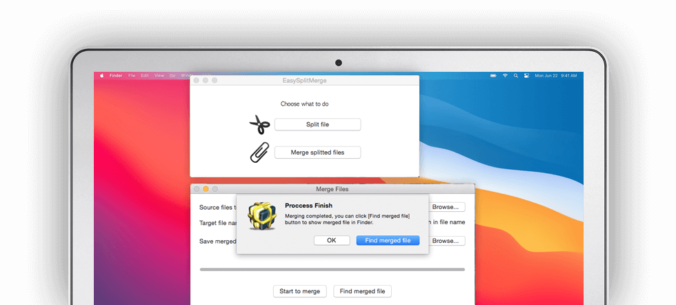 File Splitter Merger