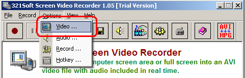 set video options